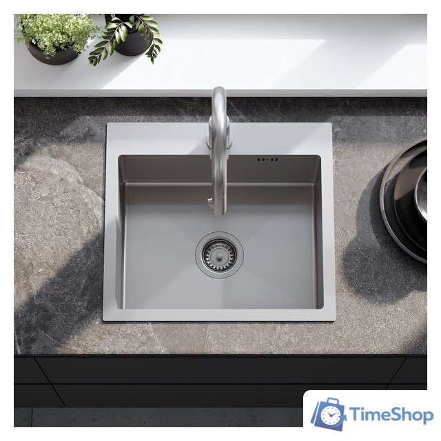 Кухонная мойка Rea ZLE-06003 (без смесителя) - Изображение №2 — Интернет-магазин Time-Shop