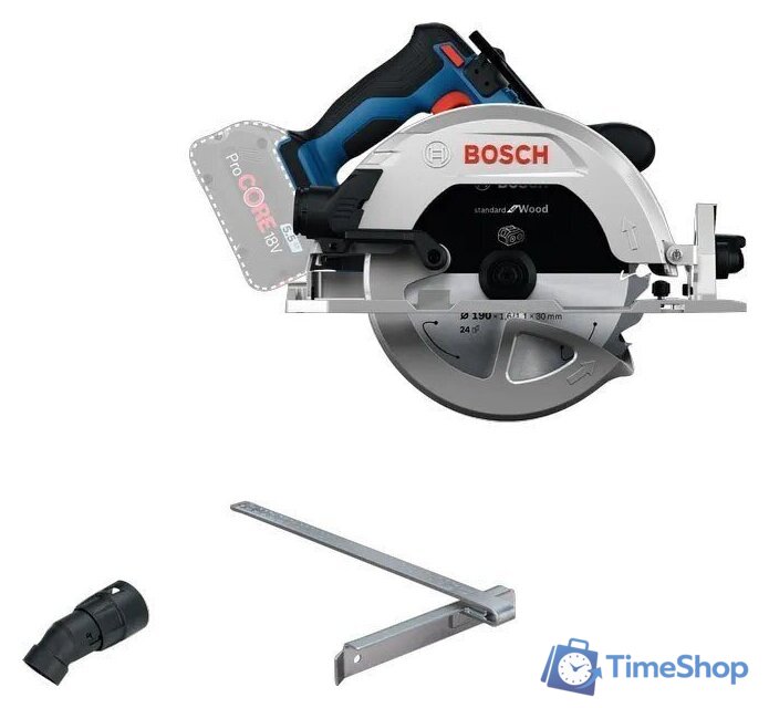 Дисковая (циркулярная) пила Bosch GKS 18V-68-2 Professional 06016D0000 (без АКБ) - Изображение №2 — Интернет-магазин Time-Shop