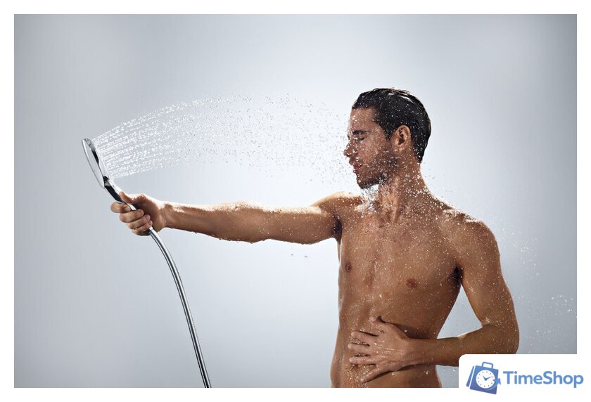 Душевая система  Hansgrohe Raindance Select E 300 2jet 27283000 (хром) - Изображение №9 — Интернет-магазин Time-Shop