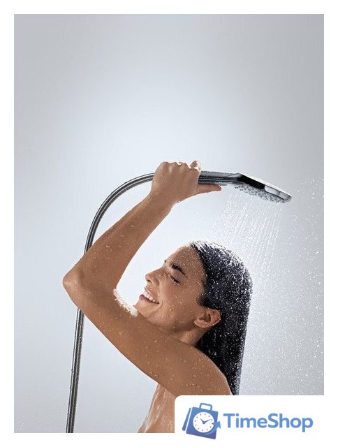 Душевая система  Hansgrohe Raindance Select E 300 2jet 27283000 (хром) - Изображение №6 — Интернет-магазин Time-Shop