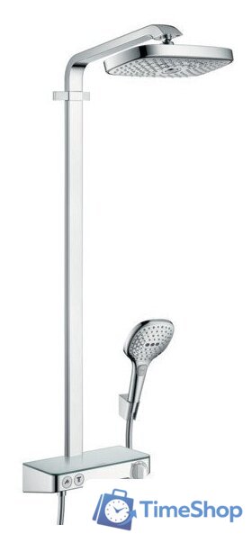 Душевая система  Hansgrohe Raindance Select E 300 2jet 27283000 (хром) - Изображение №1 — Интернет-магазин Time-Shop