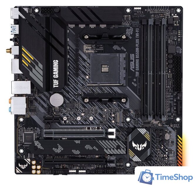 Материнская плата ASUS TUF Gaming B550M-Plus WiFi - Изображение №1 — Интернет-магазин Time-Shop