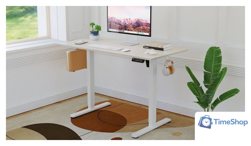 Геймерский стол Ritmix TBL-1202 (молочный дуб) - Изображение №5 — Интернет-магазин Time-Shop