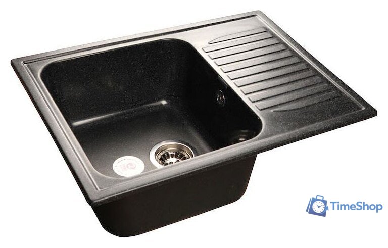 Кухонная мойка GranFest GF-S645L (черный) - Изображение №1 — Интернет-магазин Time-Shop