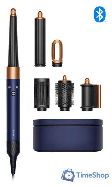 Фен-стайлер Dyson Airwrap Complete Long HS08 i.d. (евровилка, берлинская лазурь/медный) - Изображение №1 — Интернет-магазин Time-Shop