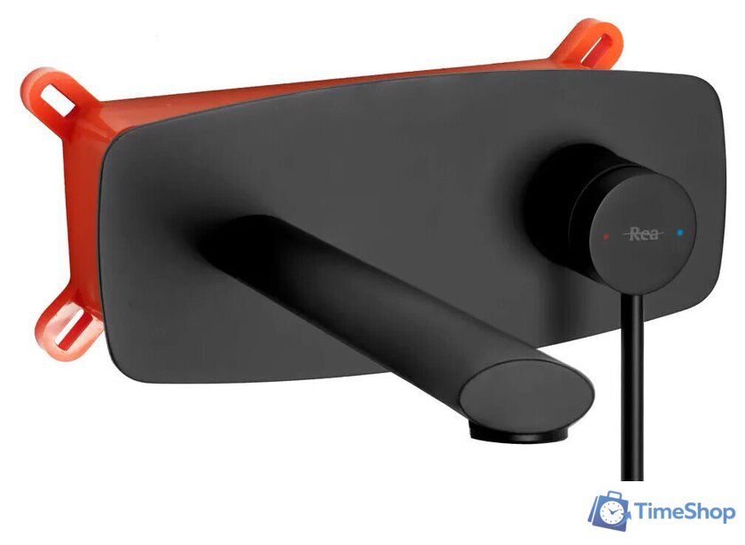 Смеситель Rea Oval + Box B8860 (черный) - Изображение №1 — Интернет-магазин Time-Shop