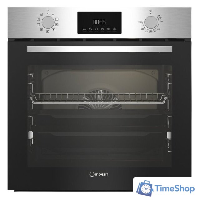 Электрический духовой шкаф Indesit IFE 3841 JC IX - Изображение №1 — Интернет-магазин Time-Shop