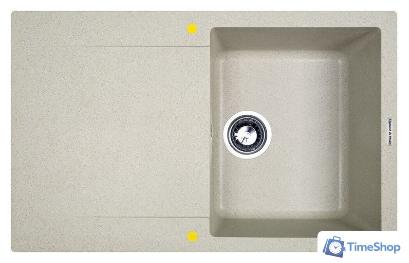 Кухонная мойка Zigmund & Shtain Rechteck 775 (речной песок) - Изображение №1 — Интернет-магазин Time-Shop