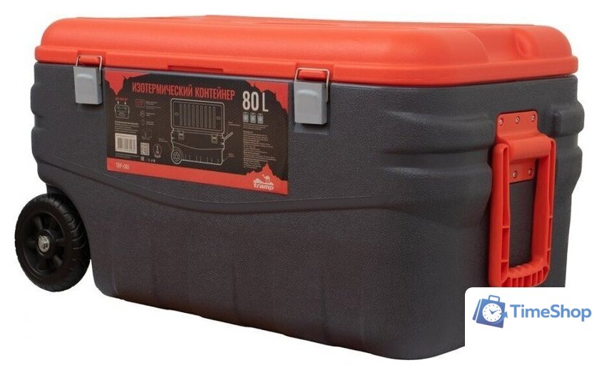 Термобокс TRAMP TRP-061 80л (черный/оранжевый) - Изображение №2 — Интернет-магазин Time-Shop