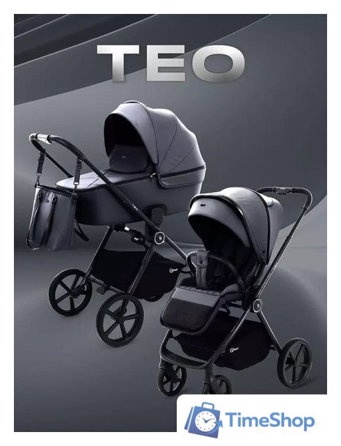 Универсальная коляска Rant Teo 2в1 RA120 (графит) - Изображение №2 — Интернет-магазин Time-Shop