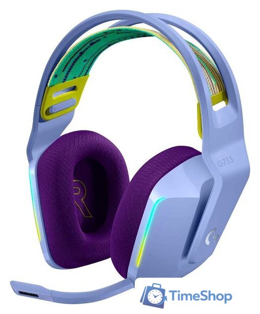 Наушники Logitech G733 Lightspeed Wireless (сиреневый) - Изображение №1 — Интернет-магазин Time-Shop