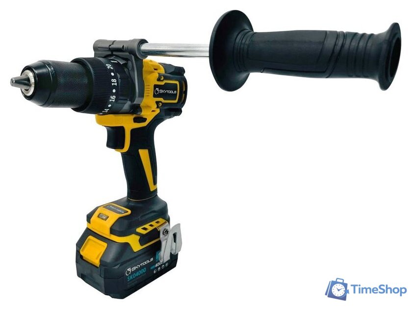 Ударная дрель-шуруповерт SKytools SK7006 (с 2-мя АКБ, кейс) - Изображение №1 — Интернет-магазин Time-Shop