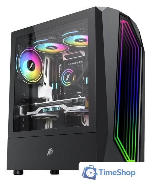 Корпус 1stPlayer Infinite Space IS-6 (черный) - Изображение №1 — Интернет-магазин Time-Shop