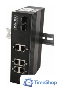 Неуправляемый коммутатор Osnovo SW-8062/IC - Изображение №1 — Интернет-магазин Time-Shop