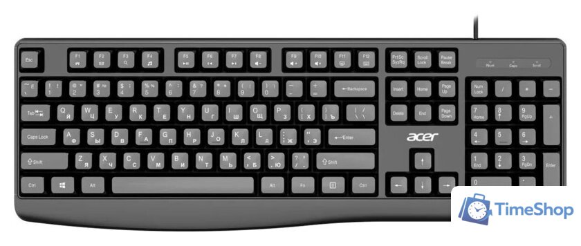 Клавиатура Acer OKW301 (черный) - Изображение №1 — Интернет-магазин Time-Shop