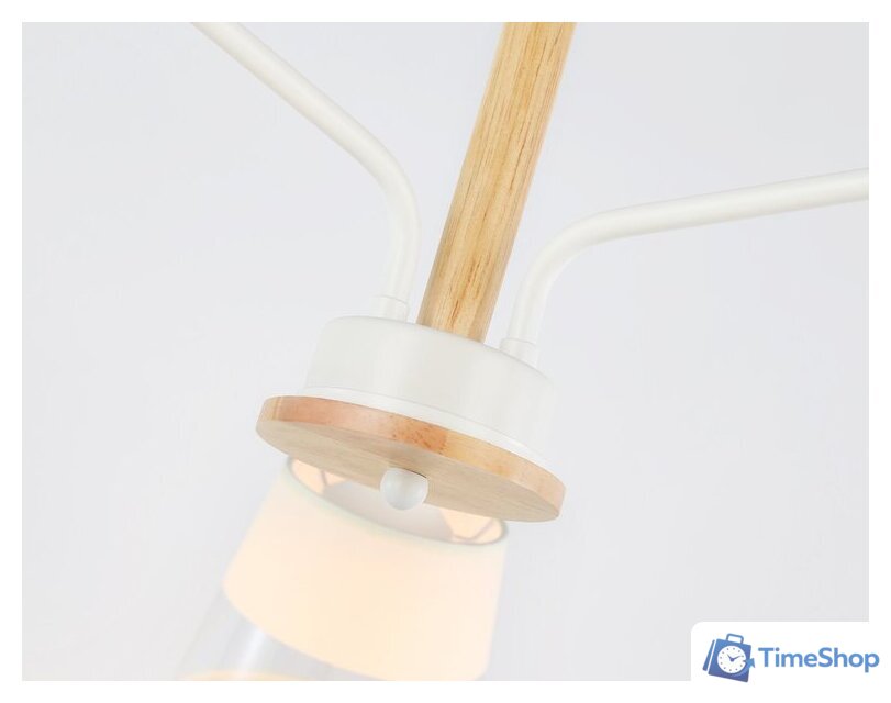 Люстра средней высоты Ambrella light TR4737/3 WH/LW - Изображение №6 — Интернет-магазин Time-Shop