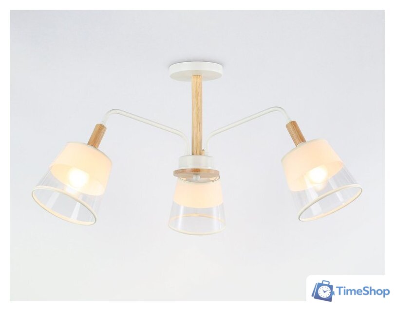 Люстра средней высоты Ambrella light TR4737/3 WH/LW - Изображение №3 — Интернет-магазин Time-Shop