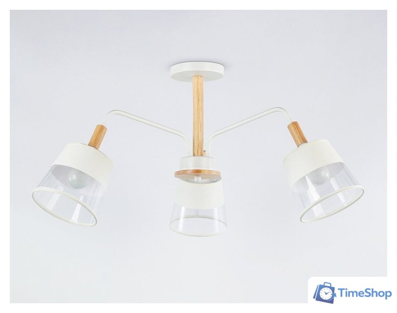 Люстра средней высоты Ambrella light TR4737/3 WH/LW - Изображение №4 — Интернет-магазин Time-Shop