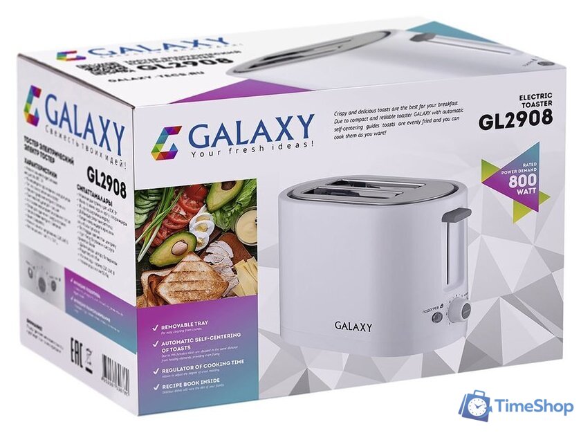 Тостер Galaxy Line GL2908 - Изображение №7 — Интернет-магазин Time-Shop