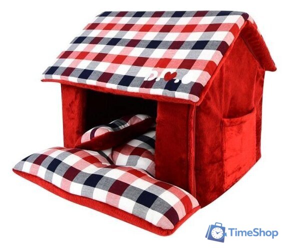 Домик Puppia Beaufort House PASA-AU1619-WN-FR (красный) - Изображение №1 — Интернет-магазин Time-Shop