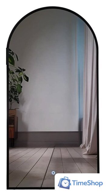Зеркало с подсветкой  EMZE 50x100 LED.UV.ARC.50.100.СНЕ (черный с УФ-окантовкой и подсветкой) - Изображение №12 — Интернет-магазин Time-Shop