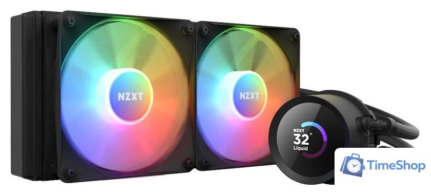 Система жидкостного охлаждения для процессора NZXT Kraken 240 RGB RL-KR240-B1 - Изображение №1 — Интернет-магазин Time-Shop