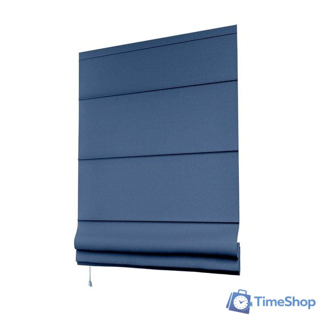 Римская штора Эскар Blackout 160x190 660640160190 (синий) - Изображение №2 — Интернет-магазин Time-Shop