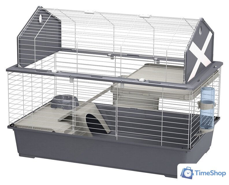 Клетка Ferplast Barn 100 (синий) 57068521 - Изображение №1 — Интернет-магазин Time-Shop