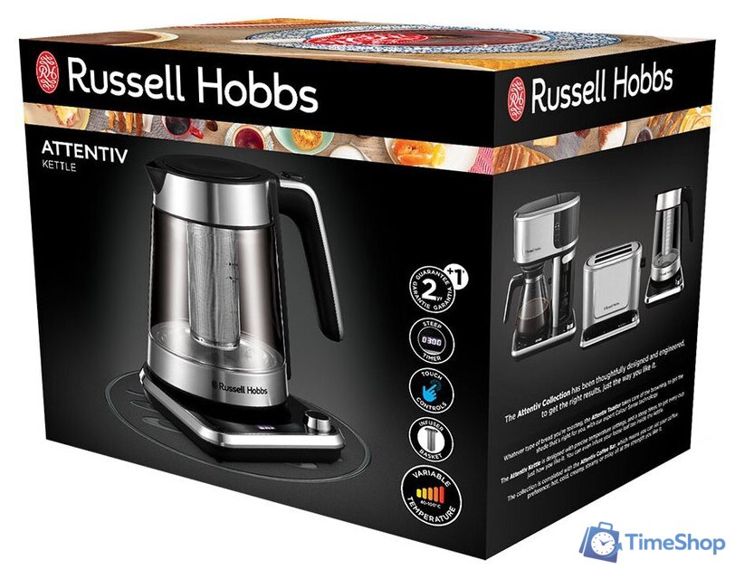 Электрический чайник Russell Hobbs 26200-70 Attentiv - Изображение №6 — Интернет-магазин Time-Shop
