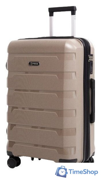 Чемодан-спиннер Pride PP-9602 (S, шампань) - Изображение №1 — Интернет-магазин Time-Shop