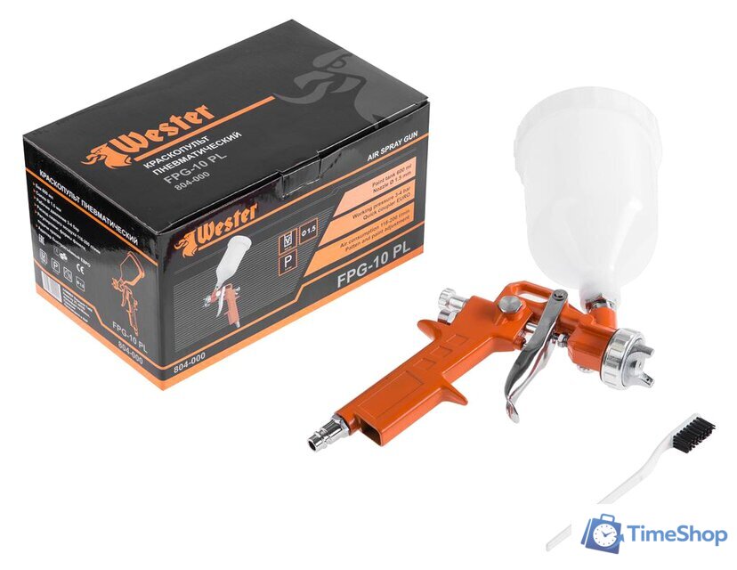 Краскопульт Wester FPG10-PL [55184] - Изображение №7 — Интернет-магазин Time-Shop