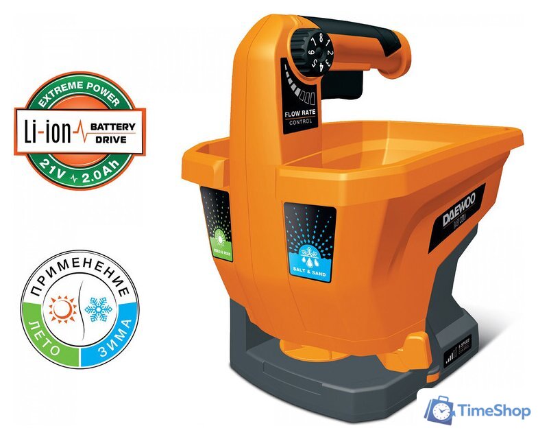 Разбрасыватель-сеялка Daewoo Power DASP 321Li (без АКБ) - Изображение №1 — Интернет-магазин Time-Shop