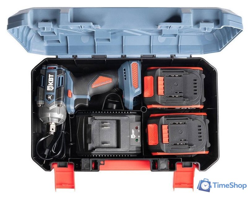 Гайковерт КВТ WB-20-500 (с 2-мя АКБ, кейс) - Изображение №6 — Интернет-магазин Time-Shop