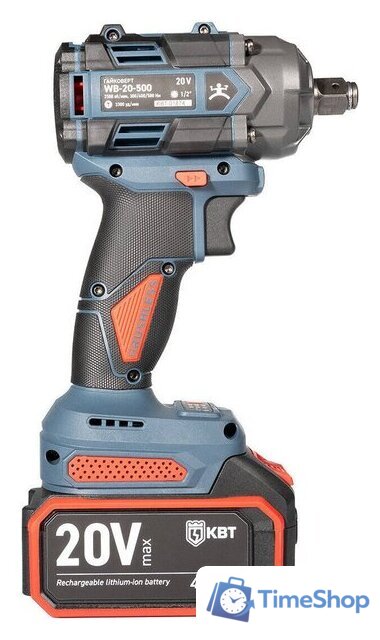 Гайковерт КВТ WB-20-500 (с 2-мя АКБ, кейс) - Изображение №2 — Интернет-магазин Time-Shop