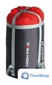 Спальный мешок High Peak TR 350 23068 (левая молния, темно-красный/серый) - Изображение №4 — Интернет-магазин Time-Shop