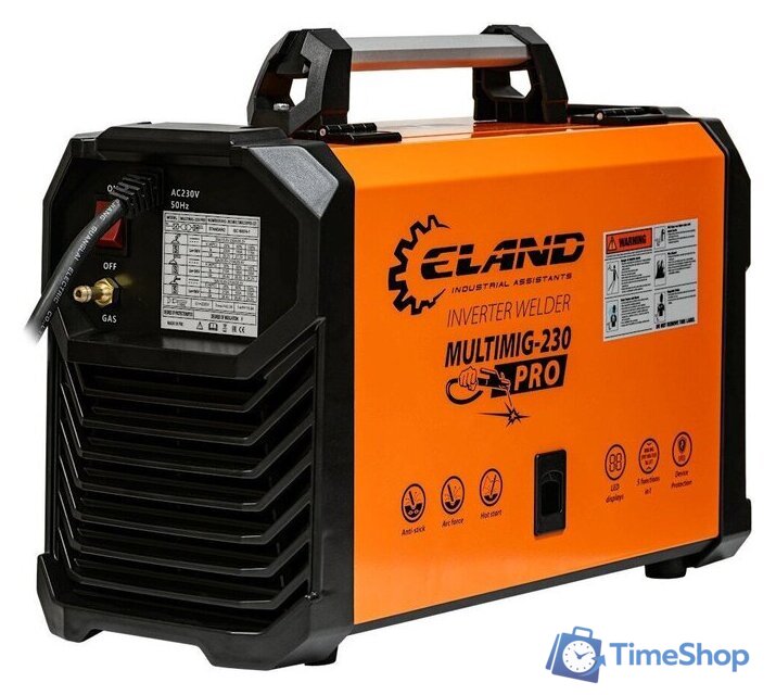 Сварочный инвертор ELAND MULTIMIG-230 PRO - Изображение №4 — Интернет-магазин Time-Shop