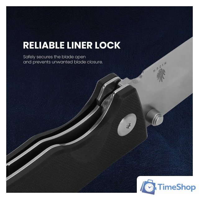 Складной нож KIZER Cliff L4007A1 - Изображение №4 — Интернет-магазин Time-Shop