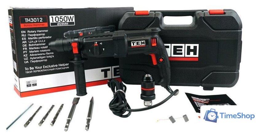 Перфоратор TEH TH3012 (кейс) - Изображение №3 — Интернет-магазин Time-Shop