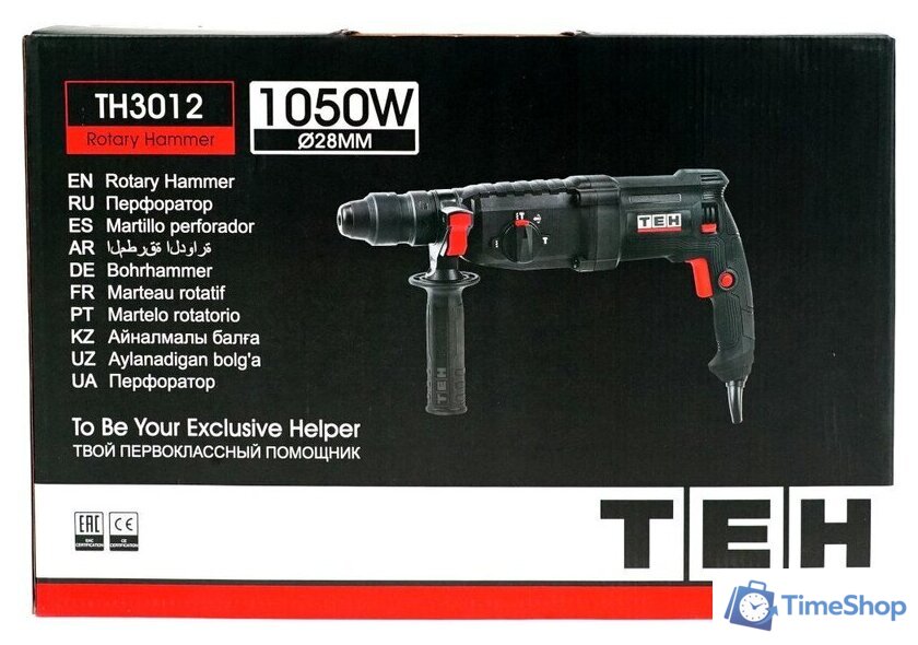 Перфоратор TEH TH3012 (кейс) - Изображение №18 — Интернет-магазин Time-Shop