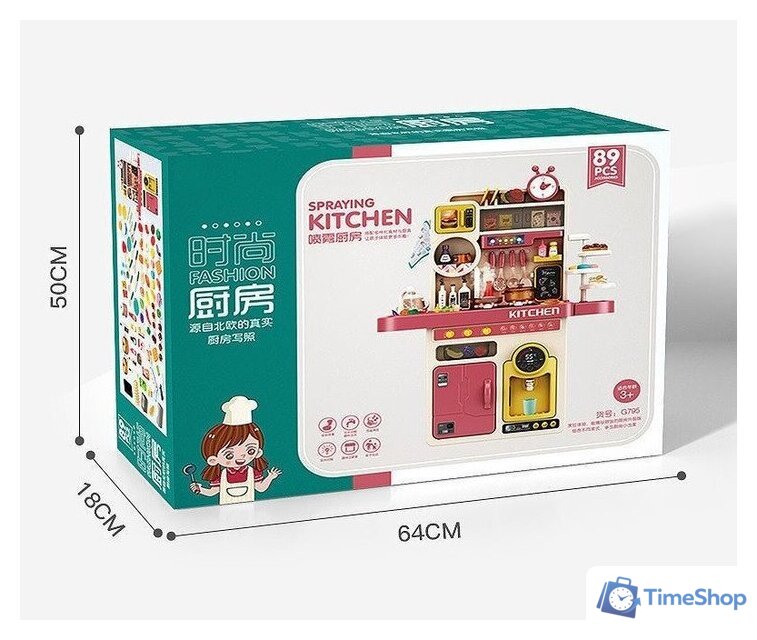 Детская кухня Top Goods G795B (зеленый) - Изображение №4 — Интернет-магазин Time-Shop