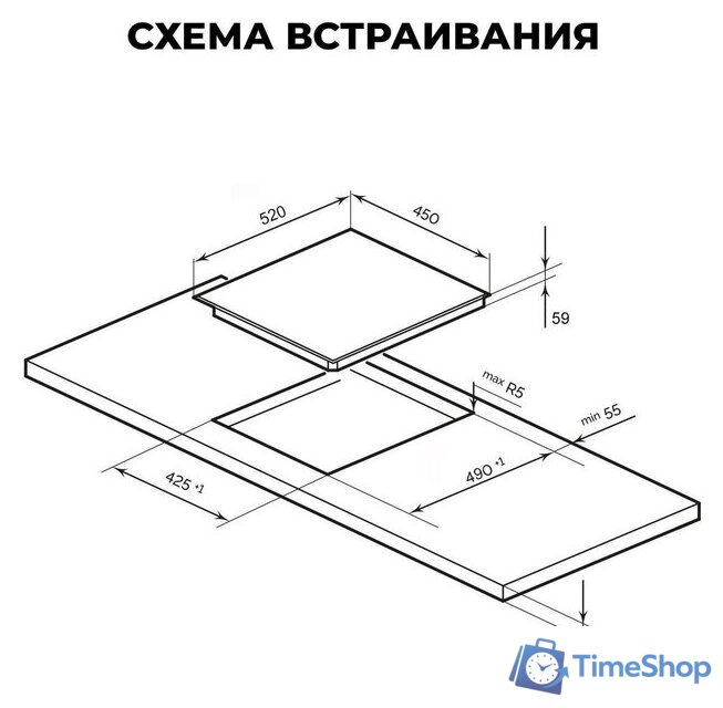 Варочная панель LEX EVI 431A BL - Изображение №3 — Интернет-магазин Time-Shop