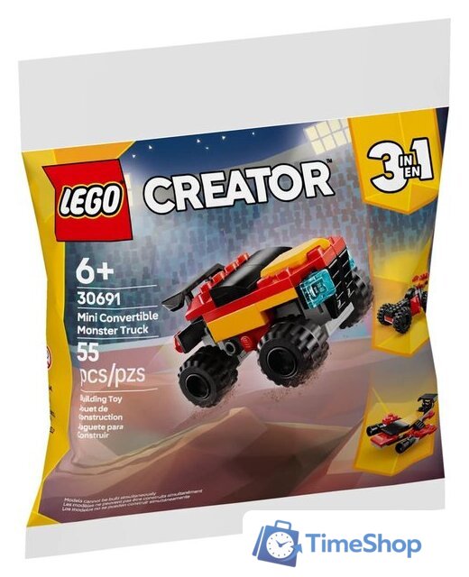 Конструктор LEGO Creator 3 в 1 30691 Мини монстр-трак-кабриолет - Изображение №1 — Интернет-магазин Time-Shop