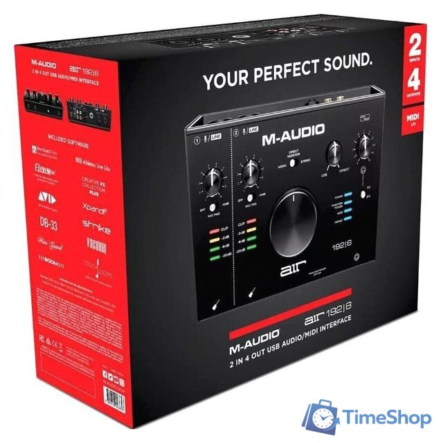 Аудиоинтерфейс M-Audio Air 192|8 - Изображение №7 — Интернет-магазин Time-Shop