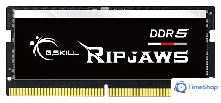 Оперативная память G.Skill Ripjaws 32ГБ DDR5 SODIMM 5600МГц F5-5600S4645A32GX1-RS - Изображение №1 — Интернет-магазин Time-Shop