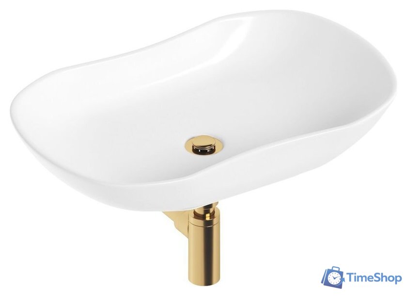 Умывальник Lauter 21570 + клапан 21190G + сифон 21635G (золото) - Изображение №14 — Интернет-магазин Time-Shop