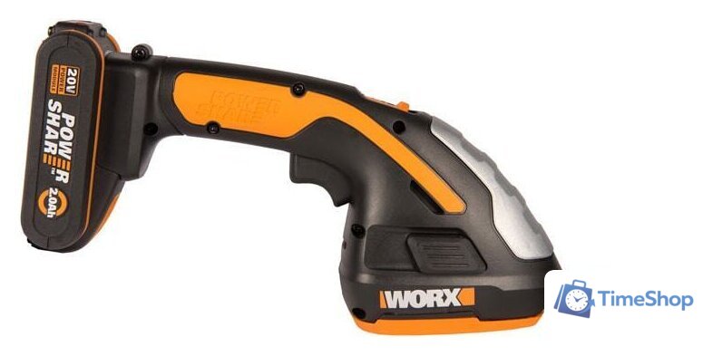 Кусторез + ножницы Worx WG801E (с 1-им АКБ) - Изображение №2 — Интернет-магазин Time-Shop