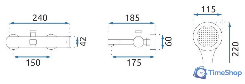 Смеситель Rea Polo B9943 (белый/хром) - Изображение №6 — Интернет-магазин Time-Shop