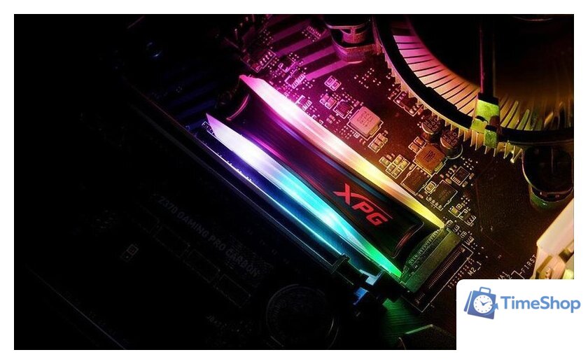 SSD ADATA XPG Spectrix S40G RGB 2TB AS40G-2TT-C - Изображение №9 — Интернет-магазин Time-Shop