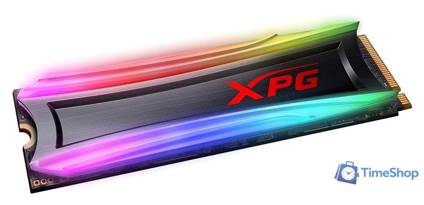 SSD ADATA XPG Spectrix S40G RGB 2TB AS40G-2TT-C - Изображение №2 — Интернет-магазин Time-Shop