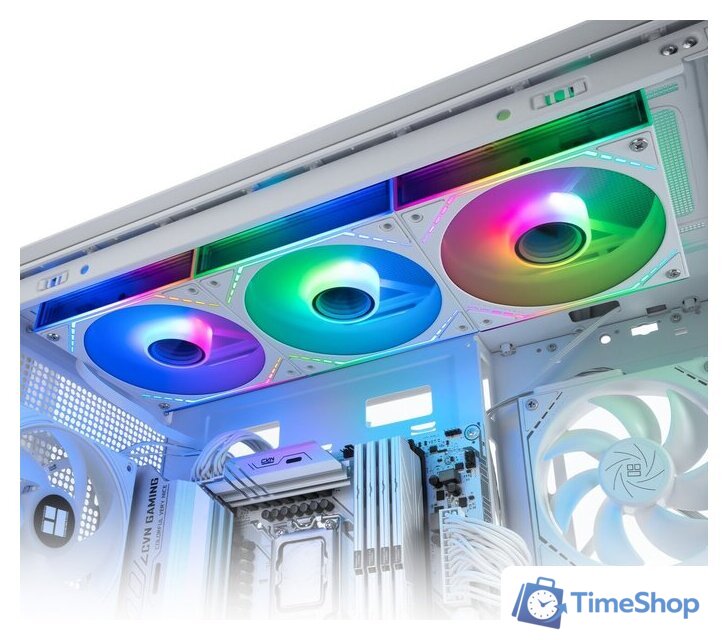 Комплект вентиляторов для корпуса Thermalright TL-M12QW-S X3 (белый) - Изображение №7 — Интернет-магазин Time-Shop